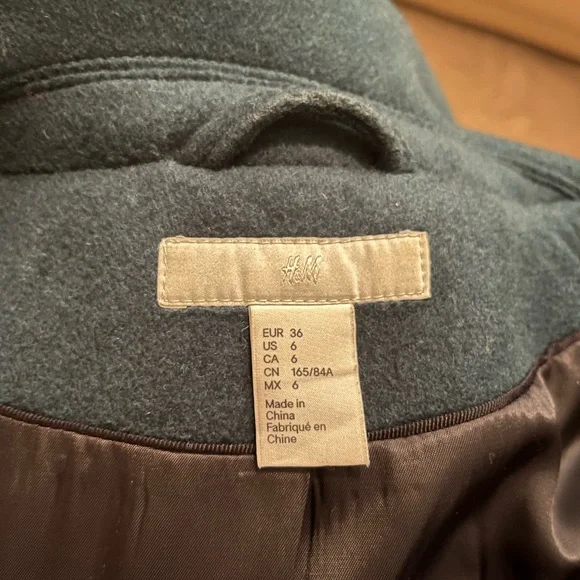 H&M Wool Blend Coat - Picture 11 of 14